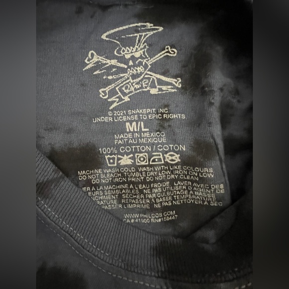 🎸 NWOT! SLASH Tie Dye Tee - Picture 7 of 7